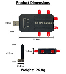 5G CPE Dongle Usb lampone Pi Iot modulo industriale compatto funzioni Multiple modulo 5-18V-2A doppia alimentazione USB WiFi 6 adattatore - Product Image 4