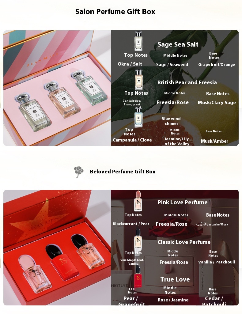 Caja de regalo 205b para hombre - 30ml * 3