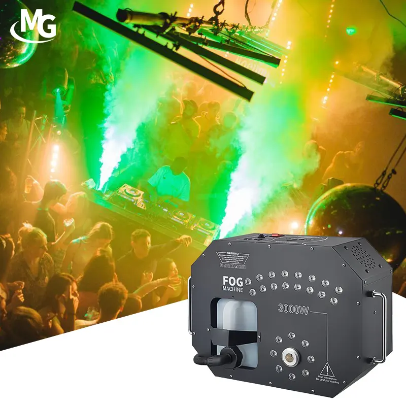 3000W DMX Contrôle Vertical Arrêt Gaz Colonne LED Brouillard Fumée Effet Pulvérisateur Jet Machine pour Dj Bar Disco Mariage