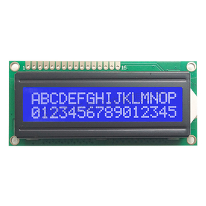Precio competitivo 5V STN Azul Blanco Cob Interfaz 16x2 Mono Carácter Módulo de pantalla LCD para medidores de instrumentos Modelo - Product Image 1