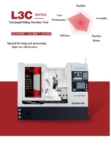 L3C-8DW Turning <strong>Machine</strong> Tool <strong>With</strong> Live Tool Turret <strong>CNC</strong> Slant Bed <strong>C</strong> <strong>Axis</strong> <strong>Lathe</strong> - Product Image 2