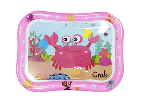 Şişme bebek su paspası ücretsiz örnek bebekler Toddlers bebek karın zaman mat <span class=keywords><strong>3</strong></span> 6 9 ay eski bebek çocuk su oyun matı
