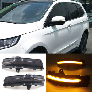 <strong>LED</strong> <strong>Dynamic</strong> Turn Signal Light Side Mirror Sequential Indicator Blinker Lamp for Ford <strong>Edge</strong> 2015 2016 2017 2018 2019 - Product Image 2