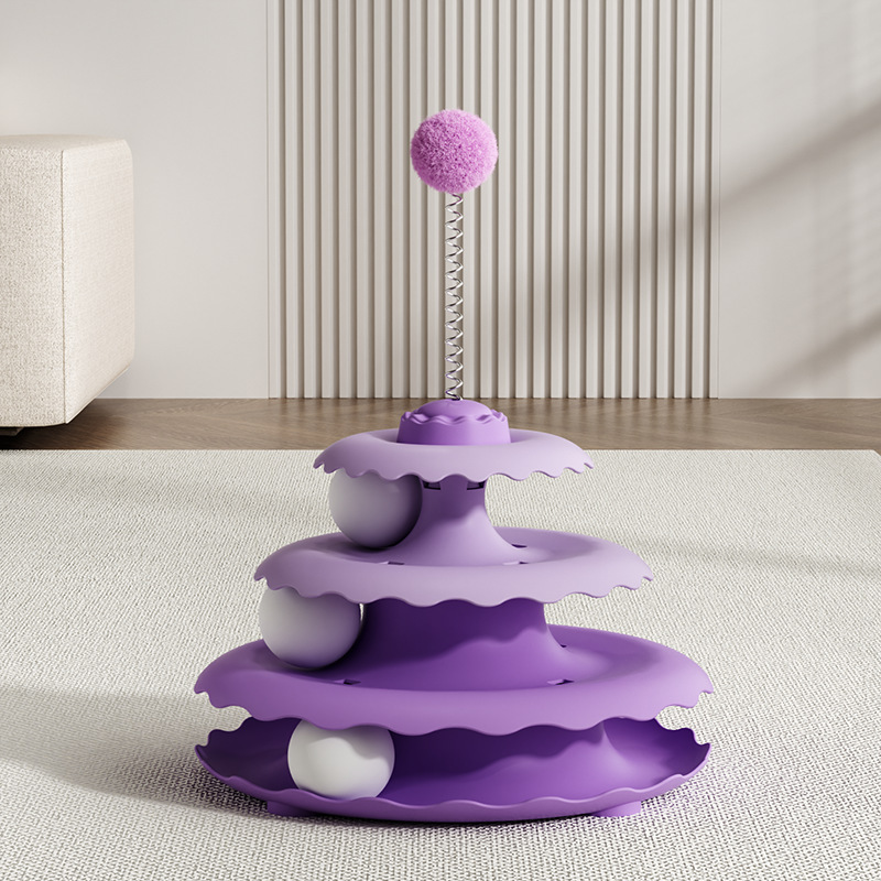 Ruota per Gatti Viola