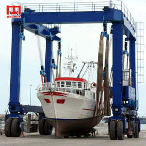 10 ton 25 ton 30t deniz seyahat asansör yat vinç 50t 60 ton mobil tekne kaldırma portal vinç fiyat - Product Image 6