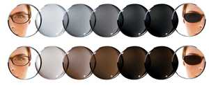 แว่นตากันแดดเลนส์โฟโตโครมิค UC HMC PGX มองเห็นได้แบบเดี่ยว1.56 1.59 1.6 1.67 - Product Image 4