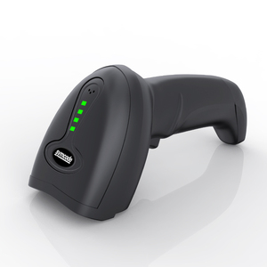 Hot Sale 1D 2D QR Barcode Scanner Wireless and Wired with Battery <strong>Level</strong> Indicator Bar <strong>Code</strong> Reader with Auto-Sensing Stand - Product Image 1