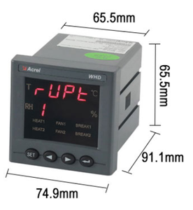 Acrel-Controlador inteligente de temperatura y humedad con sensor RS485, dispositivo de conmutación de alto voltaje, dispositivo inteligente de temperatura y humedad, con sensor RS485 - Product Image 3