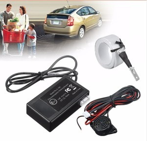 Sensor de aparcamiento electromagnético para coche, fácil de instalar sistema de Radar de respaldo, sin agujero de perforación, sensores de Radar de aparcamiento inverso