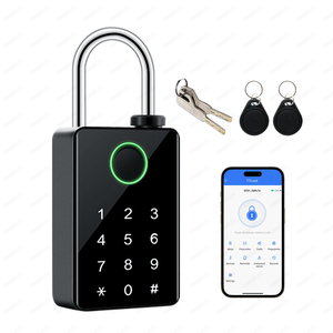 屋外自動スマートバリアロックBluetoothスマートパッド指紋アクセスキータイプ金属ドアのなめらかなメタリックな外観 - Product Image 1