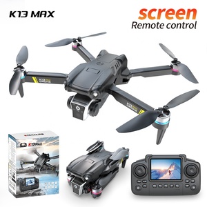 K13最大可折叠无人机，带屏幕遥控无刷电机WiFi手势摄影光流双摄像头FPV Dron - Product Image 2