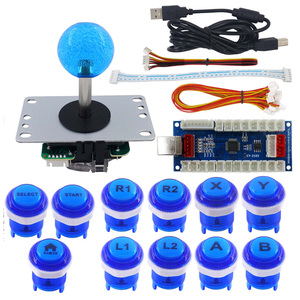 Juego de Arcade con placa de Control USB, codificador USB sin retardo, Joystick LED, botones LED para consolas de videojuegos - Product Image 2