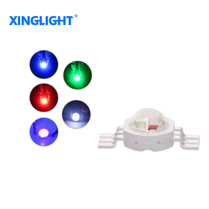 XINGLIGHT yüksek güç LED boncuk 1W 3W LED ışık kaynak 4 PIN 6 PIN 8 PIN kırmızı turuncu yeşil mavi mor RGB boncuk çip SMD - Product Image 1
