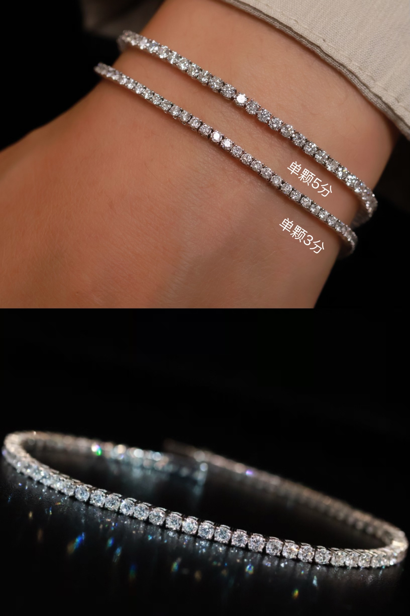 D 0.05ct por piedra DE VVS