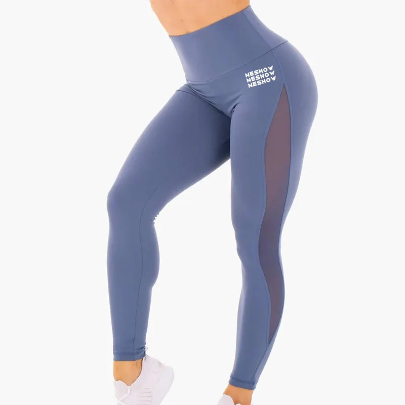Super Soft Fitness indossare Leggings Sexy da palestra Yoga a vita alta per le donne