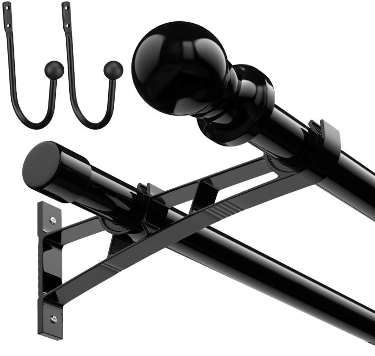 Diamètre de 28-144inch-Black-25mm
