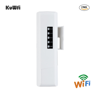 1km <strong>Wifi</strong> <strong>Extender</strong> KuWFi Long Distance <strong>Wifi</strong> Ethernet Bridge IP65 Waterproof Point to Multipoint Wireless Bridge for <strong>Wifi</strong> <strong>Network</strong>