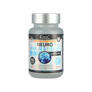 Neuro Brain & Focus 60 Cápsulas El Enfoque de memoria y el estado de alerta ayudan a una función cerebral saludable Ayuda a la concentración saludable
