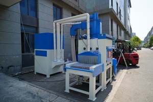 Toplu düz parçalar için otomatik sürekli konveyör kumlama makinesi - Product Image 4