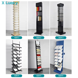 Yeni tasarım taş bak standı 20x120 lastik sergileme standı taş blok ekran mermer standı masa taş vitrin rafı - Product Image 5