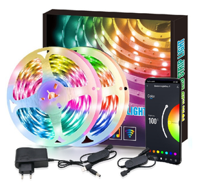 Умная Светодиодная лента RGB IP20 USB 5 в 12 В SMD5050 IP65 с Alexa - Product Image 5