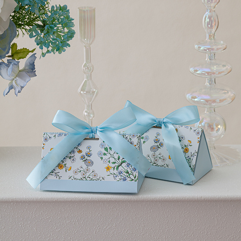 Blue + ribbon