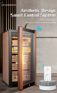 2025 Popular 80L Cigar Storage Humidor with Adjustable Temperature &amp; <strong>Humidity</strong> - Product Image 6