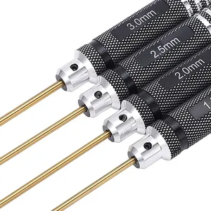 Hex Screw Driver Screwdriver Set 1.5mm 2.0mm 2.5mm 3.0mm Hexagon Tool <strong>Kit</strong> for FPV Racing Drone <strong>Heli</strong> Airplanes Cars Boat <strong>RC</strong> Parts - Product Image 4