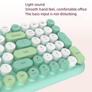 Combo de teclado y ratón inalámbricos MOFII 2,4G Juego de teclado y ratón inalámbrico de modo dual para ordenador Pad Notebook Office - Product Image 4