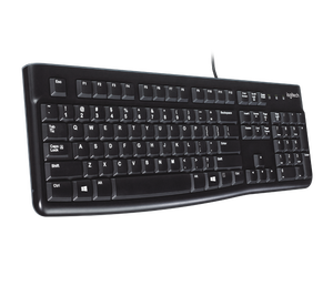 罗技K120有线键盘104键USB 2.0 Ce键盘即插即用USB键盘 - Product Image 2