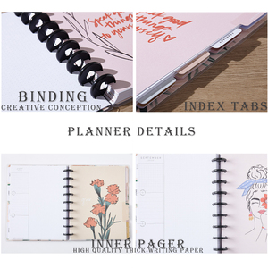 Fitness Journal Spiral <strong>Notebook</strong> 90 Days Tracker Meal Plan Workout <strong>Log</strong> for Gym Weight Loss Program - Product Image 5