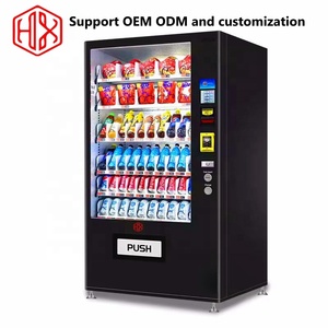 HXXK中国自动售货机制造商便利商店自动售货机食品和饮料小吃自动售货机工厂 - Product Image 2