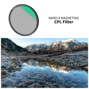 K & F Concept-Polarizador circular magnético cpl, filtro de cámara cpl, 49