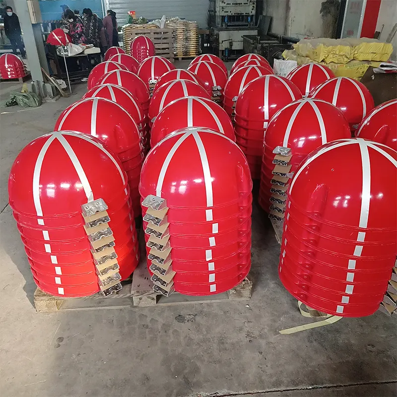 OEM Factory direct custom 340mm/400m/600mm aerial marker balls FRP aviation warning ball Collision barrier warning ball