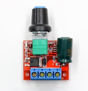 Mini DC-DC 4,5 V-35V 5A 90W PWM DC Motor drehzahl regler Modul Drehzahl regler Steuerung Einstellbarer Platinen schalter 12V 24V einstellen - Product Image 2