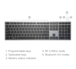 Original nuevo para Dell Pro Plus KM7120W conjunto de teclado y ratón inalámbrico Accesorios de ordenador - Product Image 5