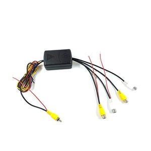 AHD araba monte kamera kontrol kutusu video dönüştürücü CVBS Android büyük ekran kör nokta AV yüksek çözünürlüklü switcher - Product Image 3