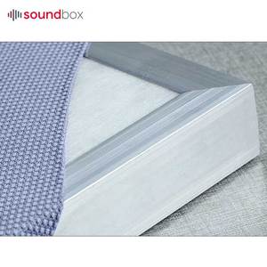 用于多功能大厅铝天花板的隔音盒天花板吸声织物吸音板 - Product Image 4