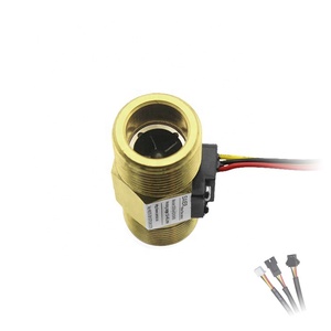 Düşük fiyat NPT G 3/4 inç pirinç manyetik Hall etkisi akış sensörü su pompası akış ölçer sensörü 2-45L/Min sıvı akış sensörü - Product Image 5