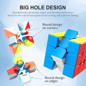 Moyu 3x3 Speed Puzzle Magic Cube Educational <strong>Toy</strong> Third-<strong>order</strong> Stickers 5.6cm Magic Puzzle Cube Brain IQ <strong>Toy</strong> for Kid - Product Image 4