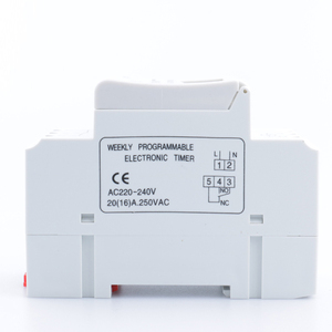 SL15A Timer programmabile interruttori elettrici digitali Timer elettrico settimanale interruttore 12V 24V 48V 110V 220V