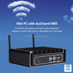 Embedded-PC I5-10210U CPU Mini-PC 12V Fanless Linux Industrieller Mini-Computer