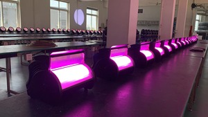 RGBIL LEDストロボサイクロラマライト、250W、変更可能な色ステージ、DJ、コンサート & アウトドア用 - Product Image 4