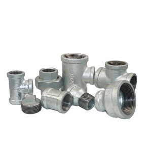 Phụ kiện đường ống dẫn nước bằng sắt mạ kẽm dễ uốn-1/4 "-6" NPT, chống ăn mòn cho đường ống chữa cháy - Product Image 3