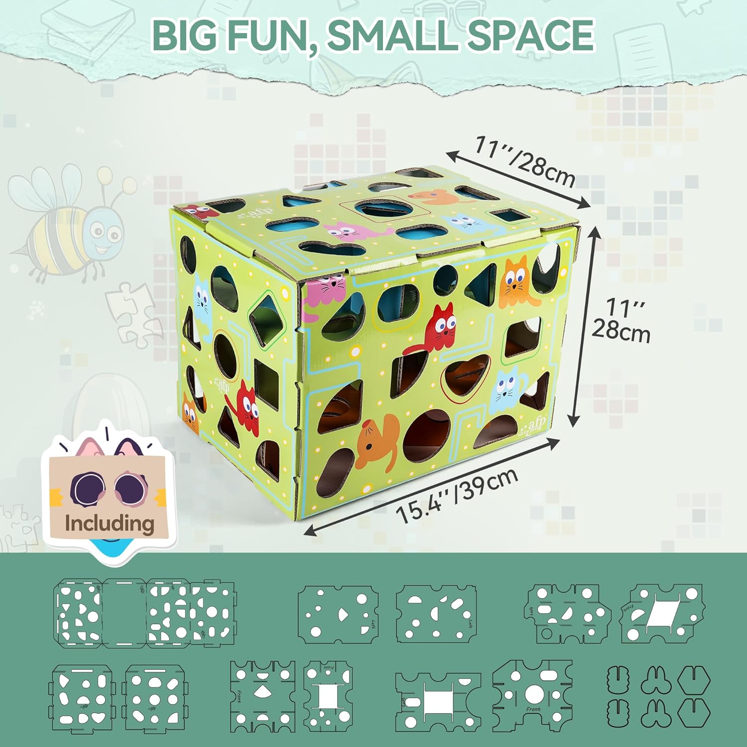 Boîte de puzzle Furry Pac Quest