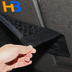 Portabagagli per bagagliaio per sedile rete con filo elastico adesivo magico in rete portaoggetti per Auto Organizer - Product Image 3