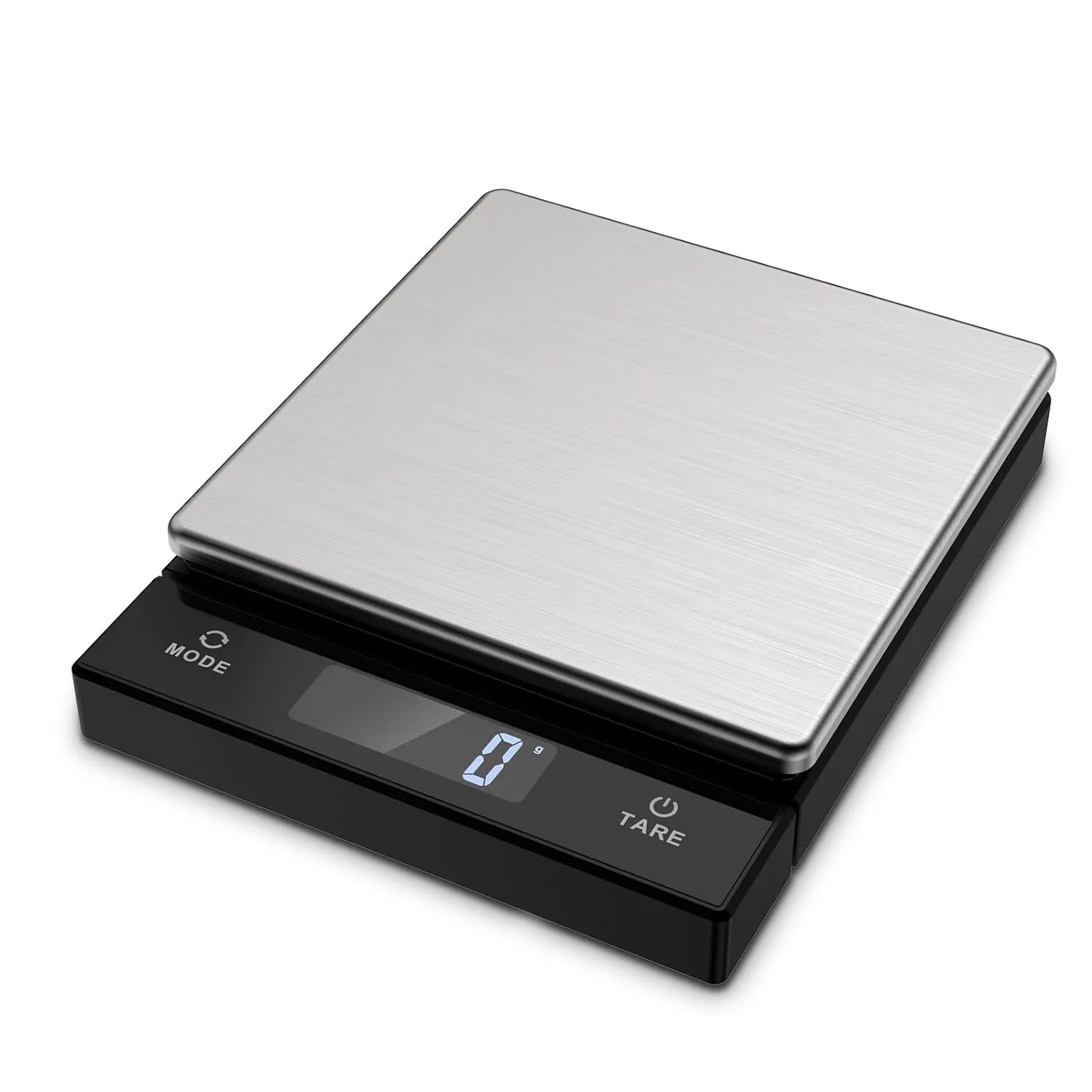 Balance numérique intelligente de régime de remise en forme avec logo personnalisé Balance électronique portable de 5 kg pour la cuisine avec affichage coulissant