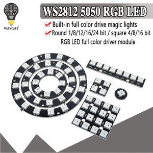 4 8 12 16 Kanal WS2812 WS2812B WS RGB LED-Lampen feld modul 5V Rainbow LED Präzise - Product Image 2