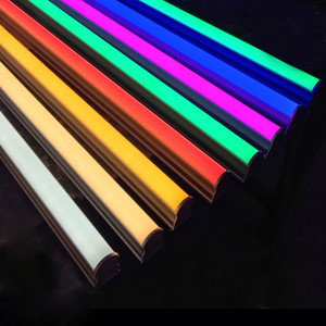 สีเขียวสีฟ้าสีแดง T8 T5หลอด4FT 8FT สี RGB เปลี่ยนหลอดไฟ LED 110V 220V โรงงานโดยตรงจัดหา T5 T8หลอด Led - Product Image 1