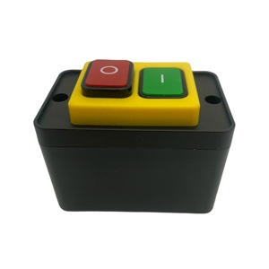 Drucktasten schalter für elektro magnetische Anlasser 16A AC250V IP55 Wasserdichter Sicherheits schalter für Gartengeräte - Product Image 1